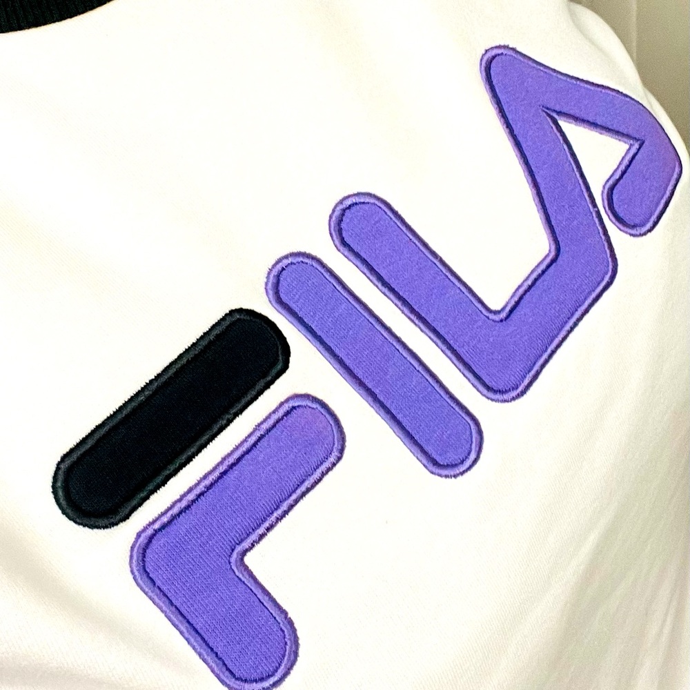 Fila sweter women purple L New with tags